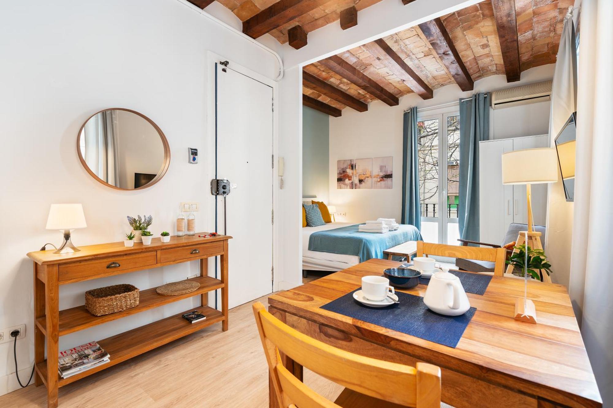 Lodging Apartments Beach Studio P1 Barcellona Esterno foto